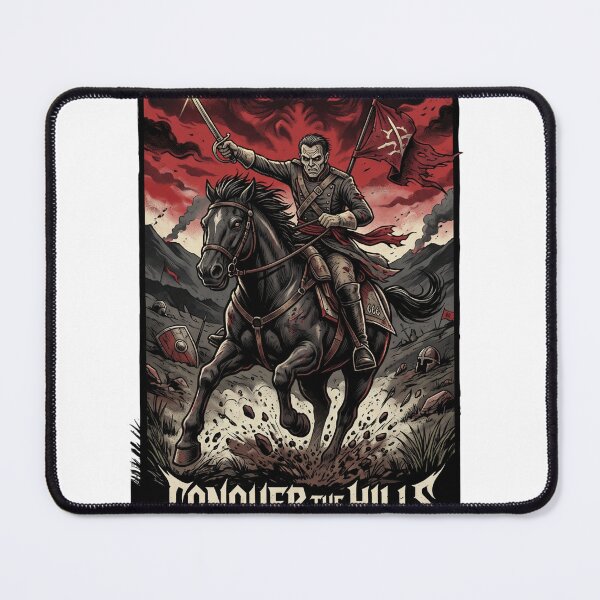 Item preview, Conquer The Hills Undead Cavalry Heavy Metal Art designed and sold by Pandora´s Box.