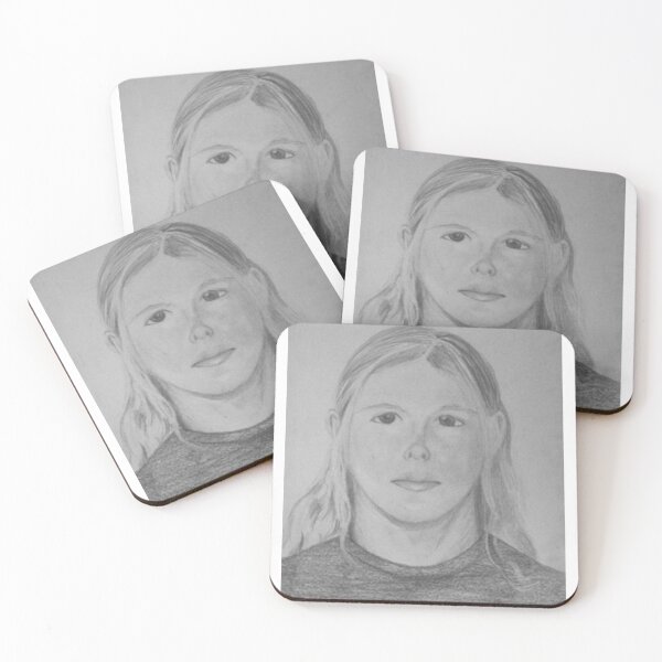 Item preview, Long Haired Youth Pencil Portrait designed and sold by Bywai.