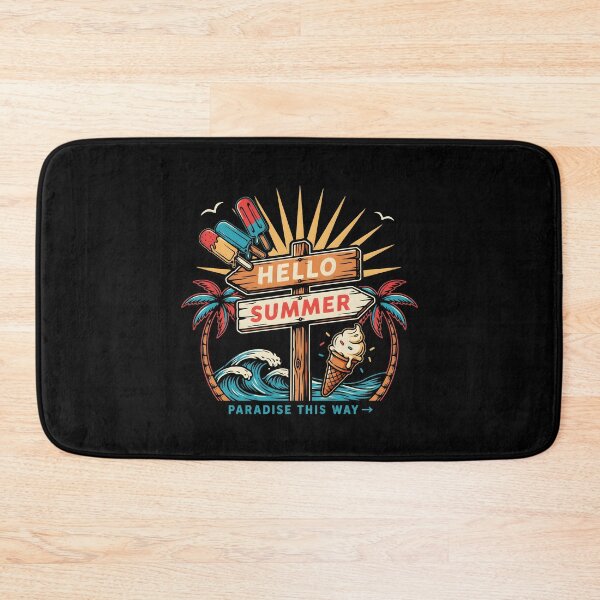 Item preview, Hello Summer Vacation Ice Cream Sweet Summer Vibes Holiday designed and sold by Redgiant87x.