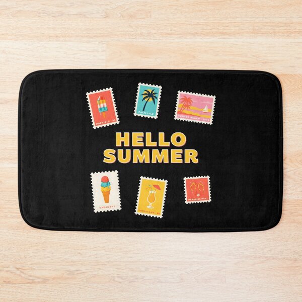 Item preview, Hello Summer Vacation Ice Cream Beach Holiday for Ice Cream Lovers designed and sold by Redgiant87x.
