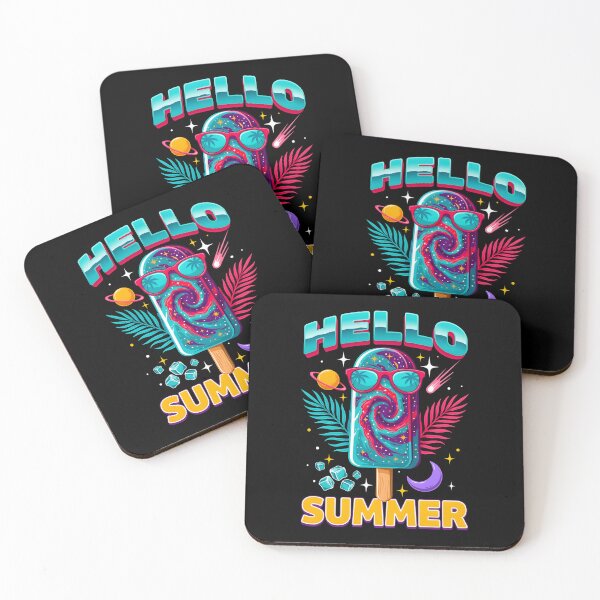 Item preview, Hello Summer Vacation Ice Cream Cute Frozen Treat Summer Holiday designed and sold by Redgiant87x.