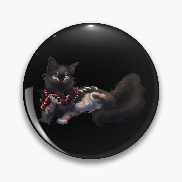 Item preview, Mystical Black Cat with Serpent designed and sold by Fibi-studio.