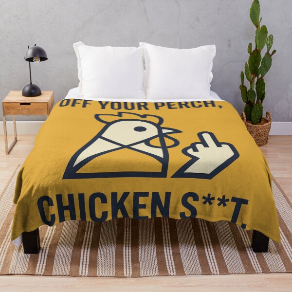 Item preview, Off Your Perch Chicken Shit Sarcastic Rooster Attitude designed and sold by Amir Faysal.