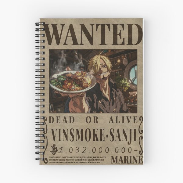 Item preview, Vinsmoke Sanji Bounty Poster - Wanted Art "Dead or Alive" designed and sold by One Piece Bounty Poster.