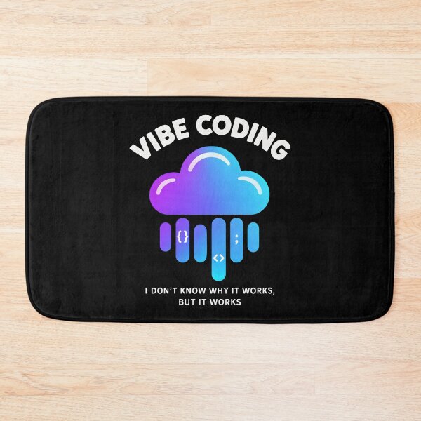 Item preview, Vibe Coding Funny AI Programmer Gifts designed and sold by DeliqBrands.