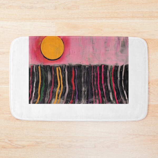Item preview, Minimalist Yellow Sun & Textured Lines designed and sold by JeraldChieftain.