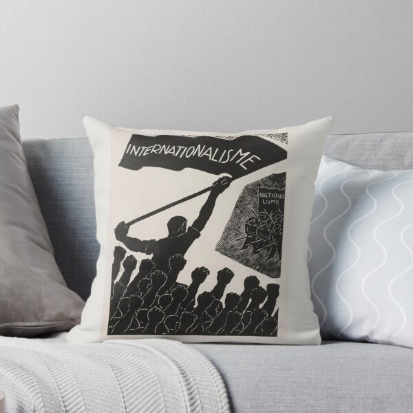 Item preview, Internationalisme Socialism Socialist Authentic Vintage Fine Art Print designed and sold by Cool Robot Bro..
