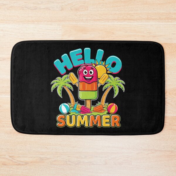 Item preview, Hello Summer Vacation Ice Cream Cute Summer Holiday for Ice Cream Lovers designed and sold by Redgiant87x.