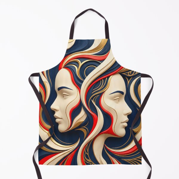 Item preview, Elegant Abstract And Surreal Female Janus Portrait 2 designed and sold by DigitalandPhoto.