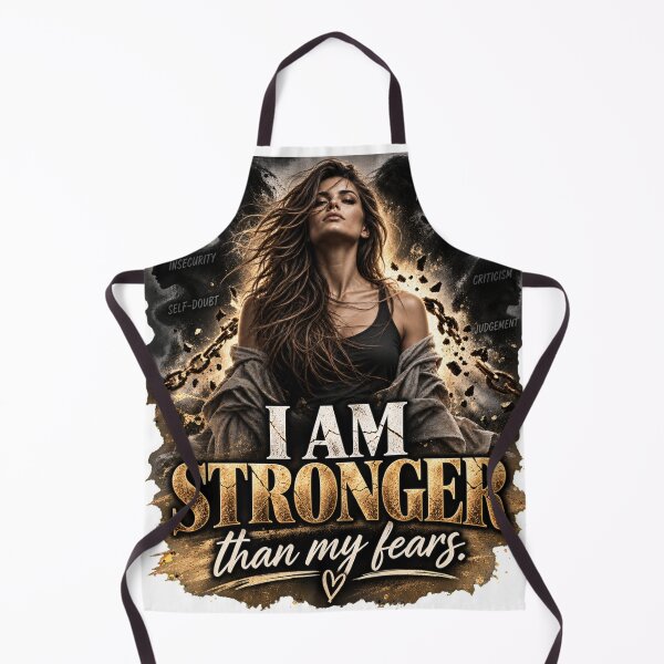 Item preview, Stronger Than My Fears Empowerment designed and sold by MONIKA08 DESIGN.