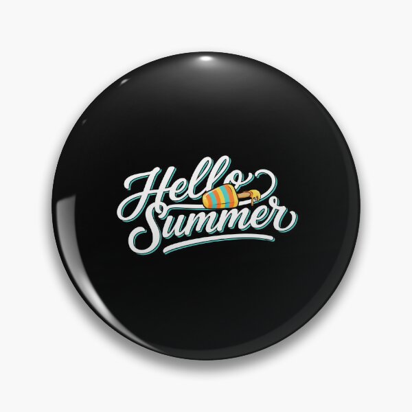 Item preview, Hello Summer Vacation Ice Cream Colorful Summer for Ice Cream Lovers designed and sold by Redgiant87x.