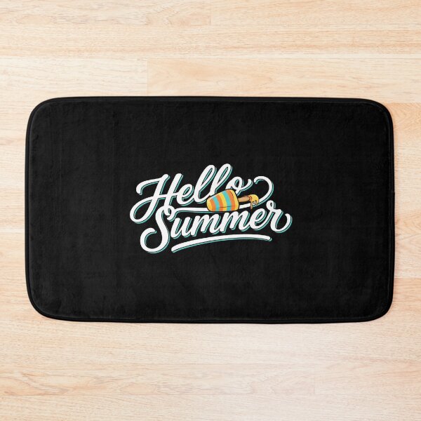 Item preview, Hello Summer Vacation Ice Cream Colorful Summer for Ice Cream Lovers designed and sold by Redgiant87x.