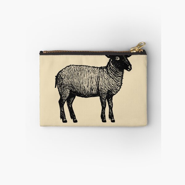 Item preview, New Zealand Sheep Print – Mostly Sheep, Funny Travel Pun Design designed and sold by MarkedArtPrints.