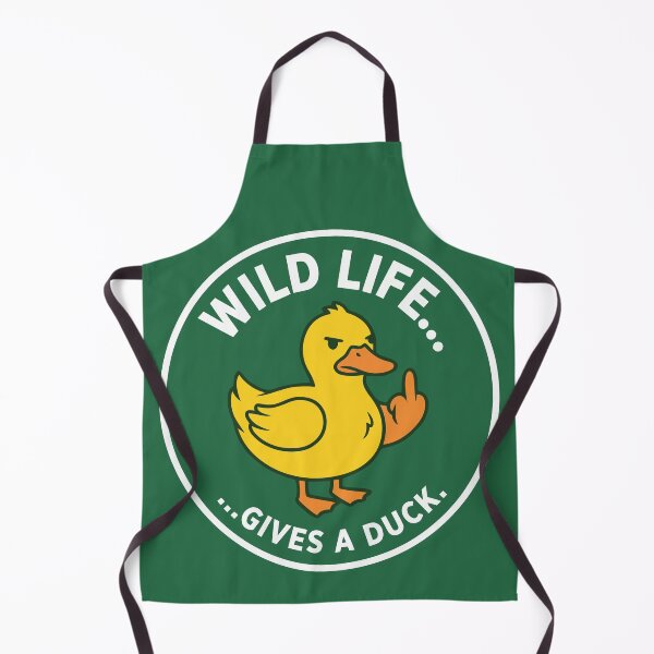 Item preview, Wild Life Gives A Duck Sarcastic Duck Middle Finger designed and sold by Amir Faysal.