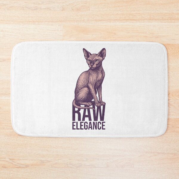 Item preview, Raw Elegance – Sphynx Cat Design designed and sold by xndrlab.