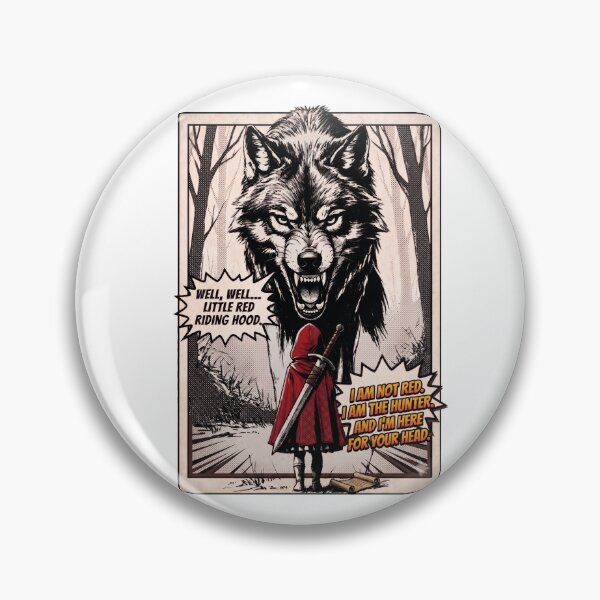Item preview, Little Red Riding Hood and the Wolf – I Am Not a Sheep designed and sold by Biczekdziczek.