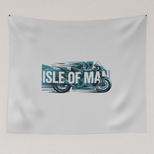 Item preview, Isle of Man TT Fast Motion Superbike Rider Graphic designed and sold by KiwiRider.