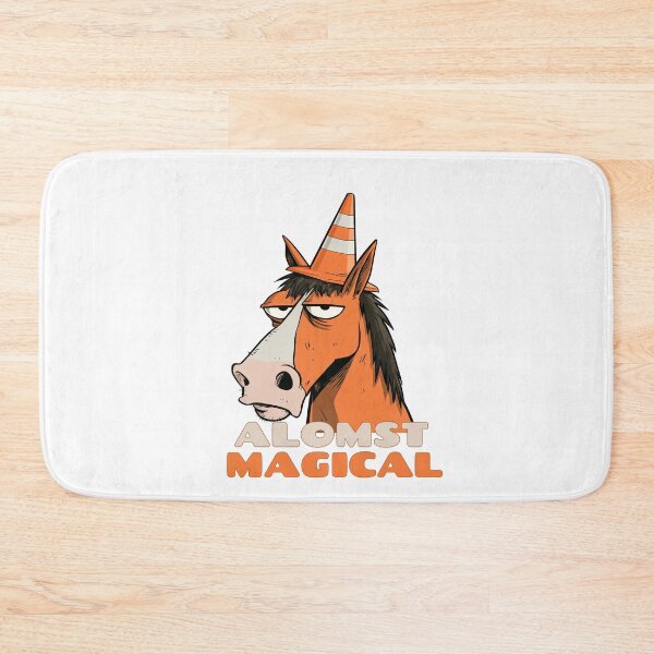 Item preview, Almost Magical Horse Traffic Cone T-Shirt designed and sold by MintyMotif.