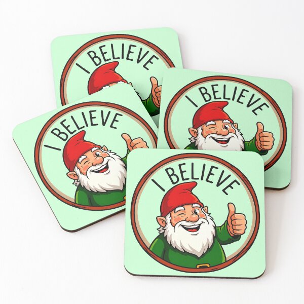 Item preview, I Believe Cheerful Gnome Giving a Thumbs Up designed and sold by ThreadRiotTees.