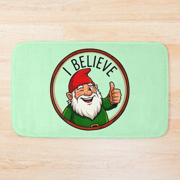 Item preview, I Believe Cheerful Gnome Giving a Thumbs Up designed and sold by ThreadRiotTees.