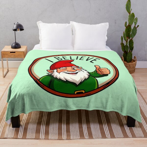 Item preview, I Believe Cheerful Gnome Giving a Thumbs Up designed and sold by ThreadRiotTees.