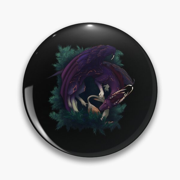 Item preview, Majestic Purple Dragon Embraced by Nature designed and sold by Fibi-studio.