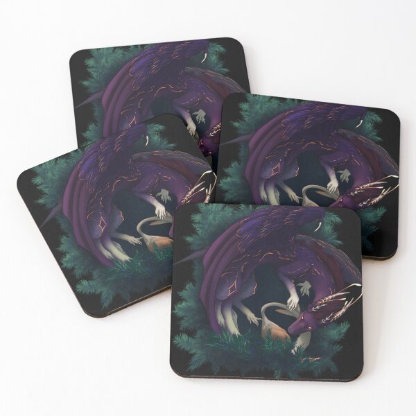 Item preview, Majestic Purple Dragon Embraced by Nature designed and sold by Fibi-studio.