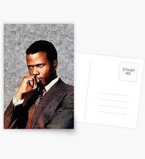 Sidney Poitier, Weinlese-Hollywood-Stern Postkarten