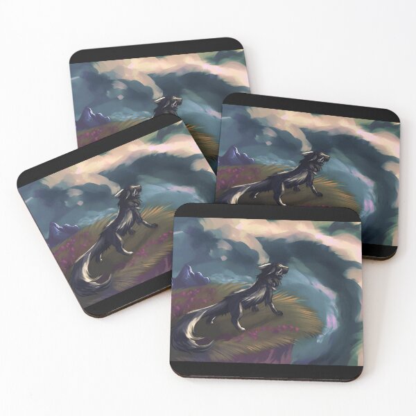 Item preview, Majestic Wolf on the Cliff designed and sold by Fibi-studio.
