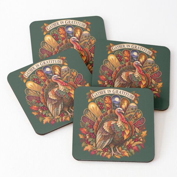 Item preview, Thanksgiving Turkey  Vintage Autumn Design designed and sold by Eclipse 3699.