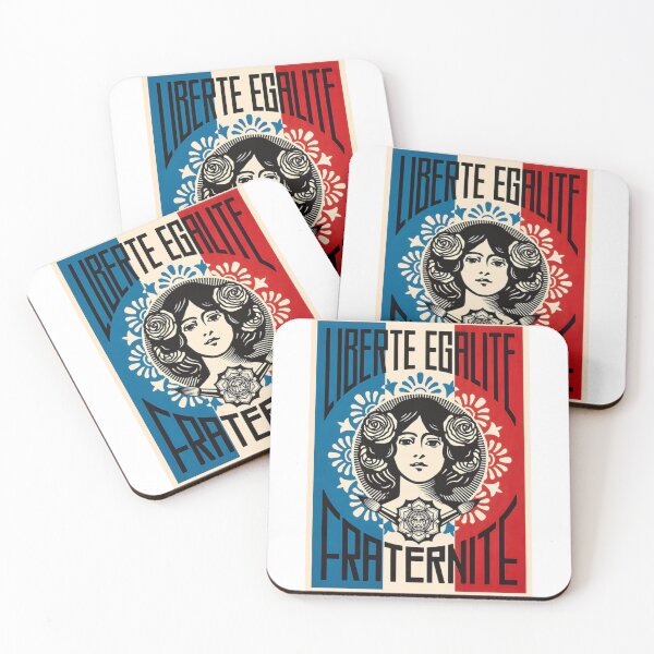 Item preview, Liberte Egalite Fraternite Limited Edition Authentic Vintage Fine Art Print New York designed and sold by Cool Robot Bro..