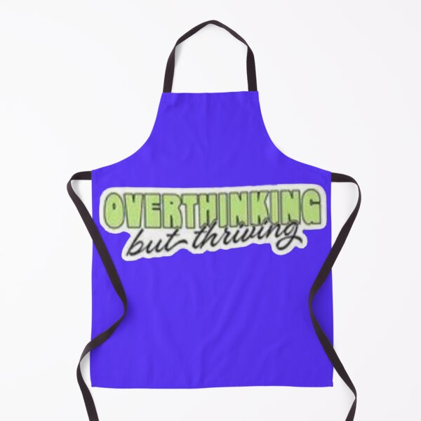 Item preview, Overthinking But Thriving Pastel Green Typography Sticker designed and sold by Scro-Ciob-Shop.