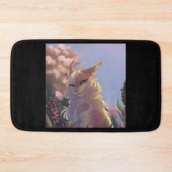 Item preview, Majestic Golden Cat in a Floral Landscape designed and sold by Fibi-studio.