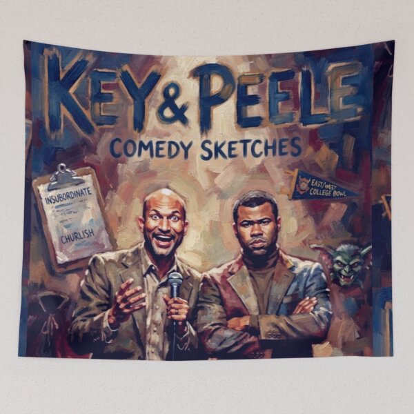 Item preview, Key & Peele Fine Art Tribute designed and sold by Art's Diner.