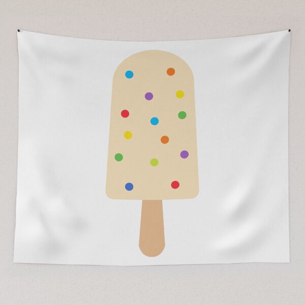 Item preview, Cute Vanilla Funfetti Sprinkle Ice Cream designed and sold by Nikola Dio.