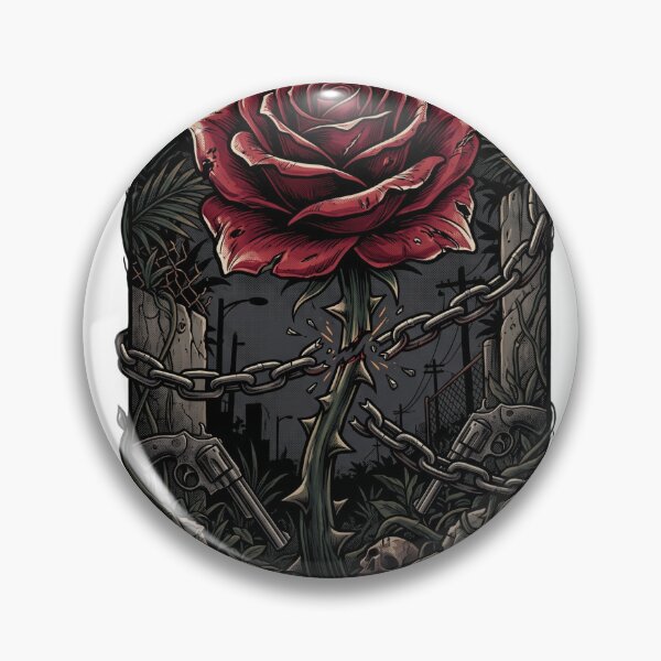 Item preview, Savage Beauty Gothic Rose Breaking Chains Dark Botanical designed and sold by Pandora´s Box.