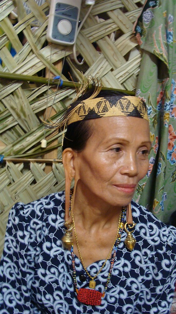  Orang  Ulu  woman by Huazentangcm Redbubble