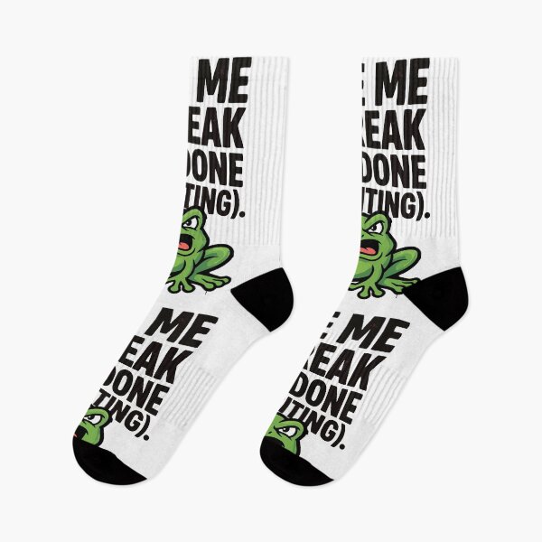 Item preview, Give Me A Break Im Done Ribbiting Funny Frog designed and sold by Amir Faysal.