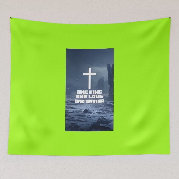 Item preview, ONE KING, ONE LOVE, ONE SAVIOR CHRISTIAN APPAREL designed and sold by VFamdesigns.