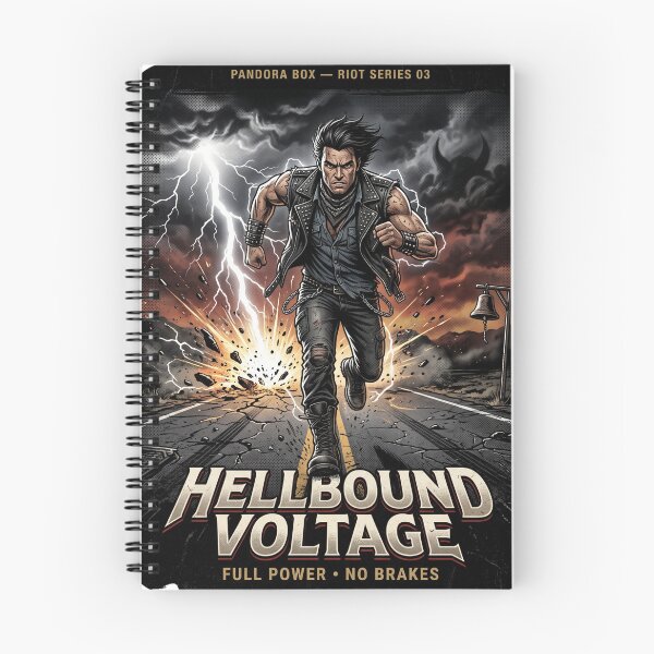 Item preview, Hellbound Voltage Full Power Road Warrior Art designed and sold by Pandora´s Box.