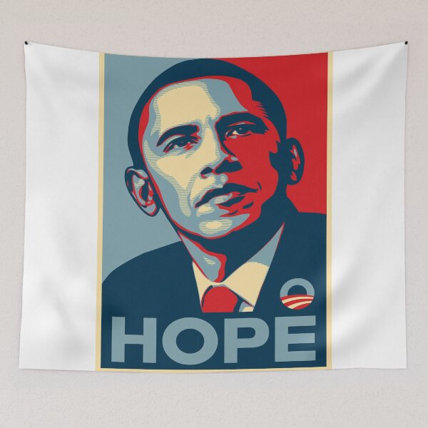 Item preview, Obama Hope Fan Limited Edition Authentic Vintage Fine Art Print New York designed and sold by Cool Robot Bro..