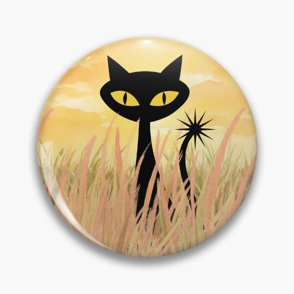 Item preview, Spooky-Cool Cat under autumn sky designed and sold by 247DesignStudio.
