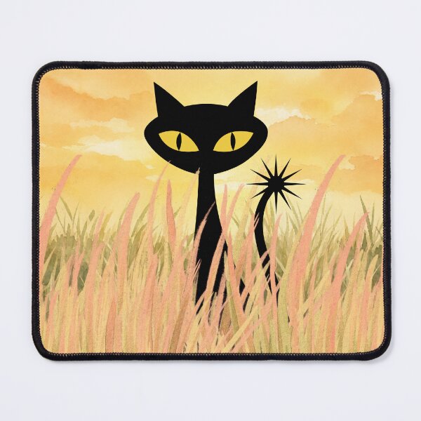 Item preview, Spooky-Cool Cat under autumn sky designed and sold by 247DesignStudio.