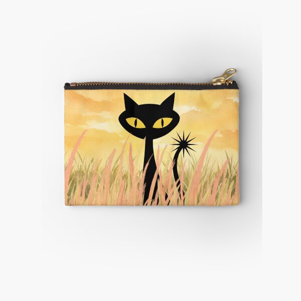 Item preview, Spooky-Cool Cat under autumn sky designed and sold by 247DesignStudio.