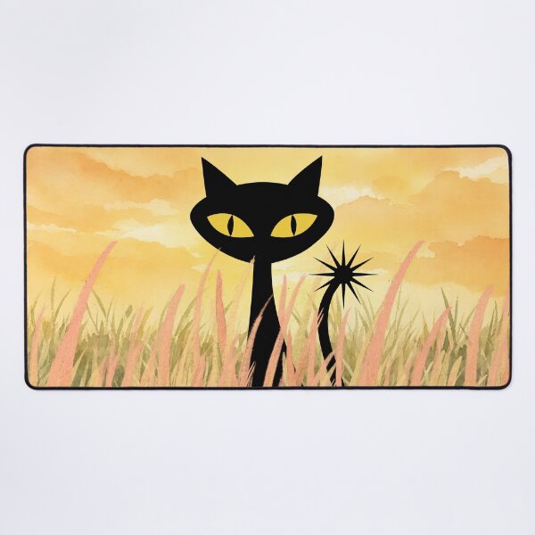 Item preview, Spooky-Cool Cat under autumn sky designed and sold by 247DesignStudio.