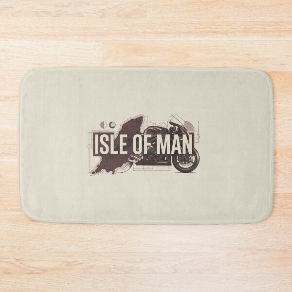 Item preview, Isle of Man TT Superbike Technical Blueprint Map Graphic designed and sold by KiwiRider.