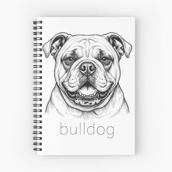 Item preview, Bulldog Illustrative Portrait designed and sold by SUP-R-Ts.