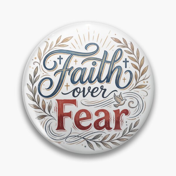 Item preview, Faith over Fear designed and sold by blessitshop.