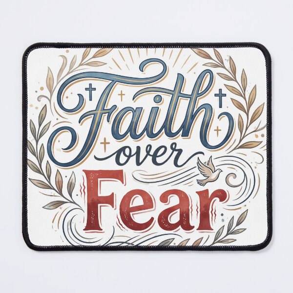 Item preview, Faith over Fear designed and sold by blessitshop.