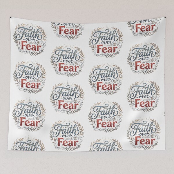 Item preview, Faith over Fear designed and sold by blessitshop.
